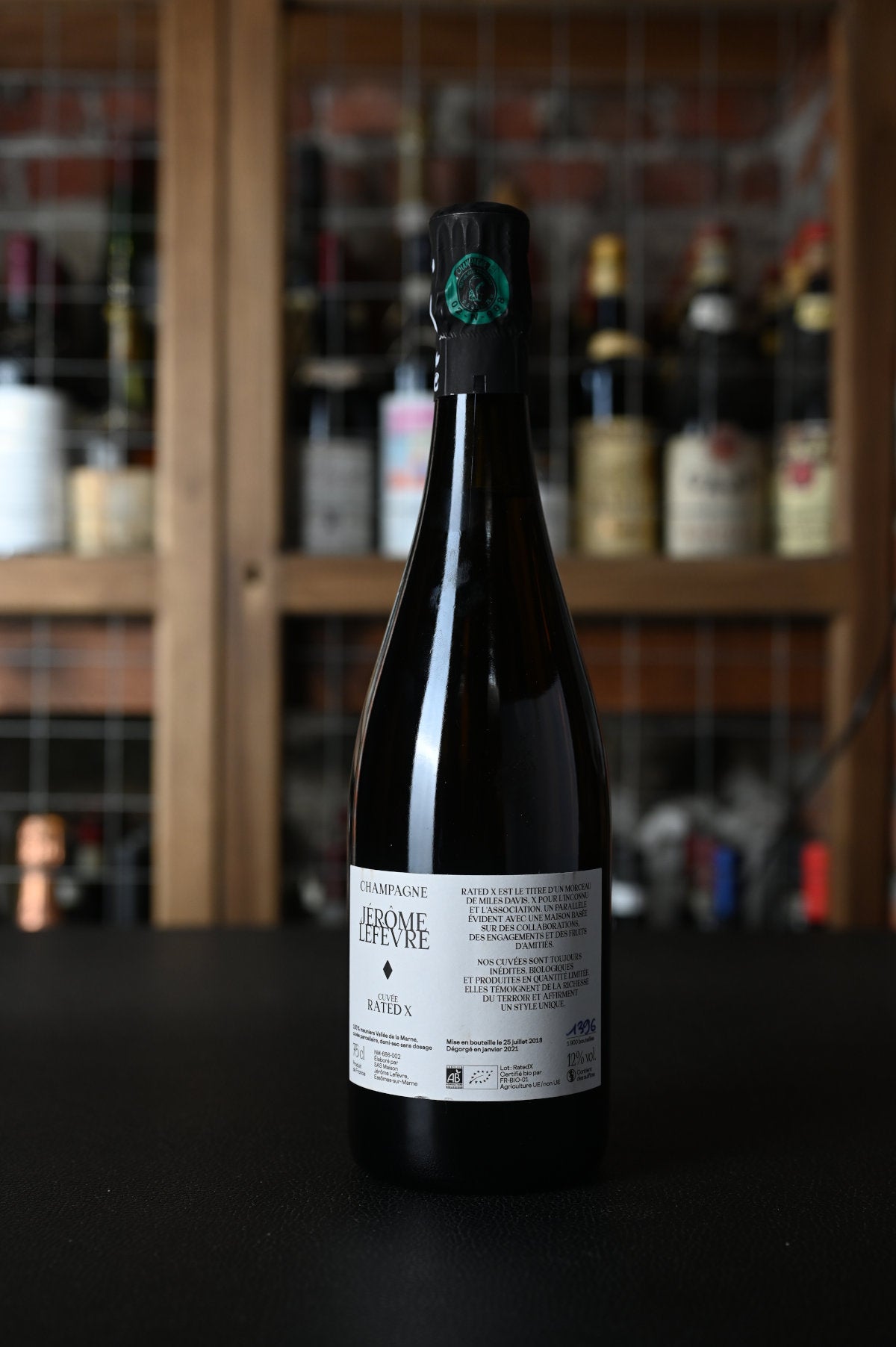 JEROME LEFEVRE CHAMPAGNE  CUVÉE RATED X