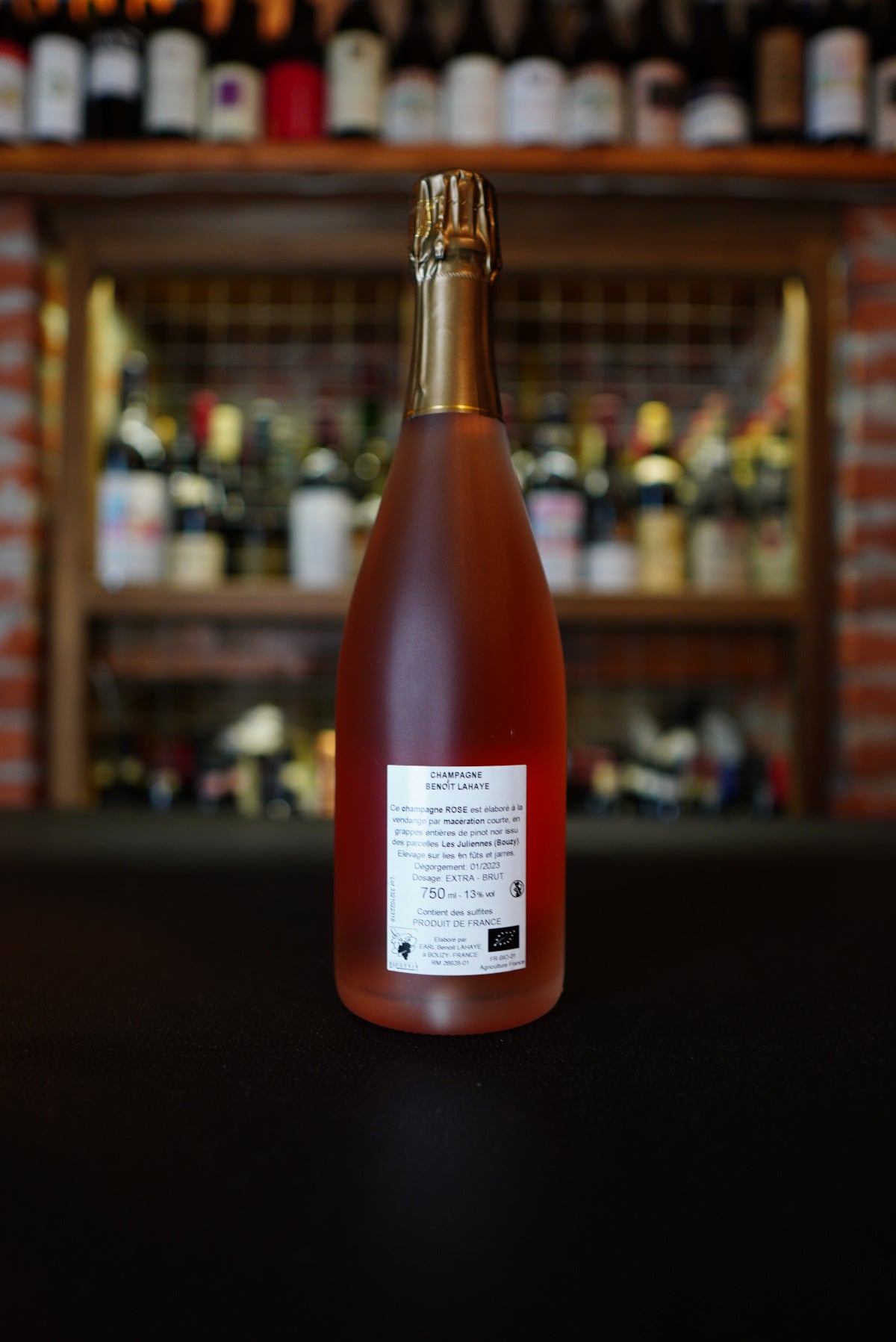 BENOIT LAHAYE CHAMPAGNE ROSÉ DE MACÉRATION A BOUZY