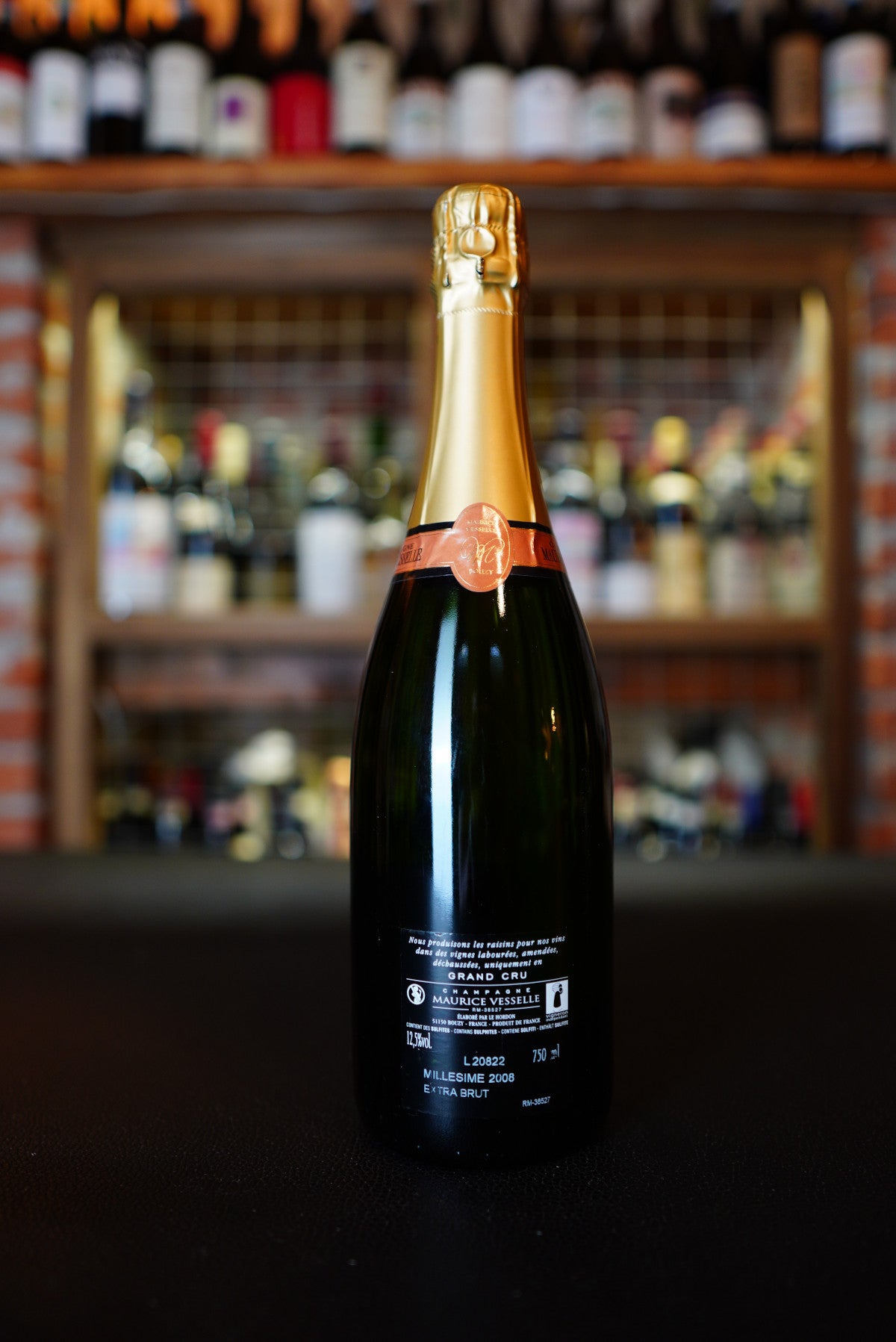 MAURICE VESSELLE CHAMPAGNE MILLÉSIMÉ GRAND CRU A BOUZY 2008