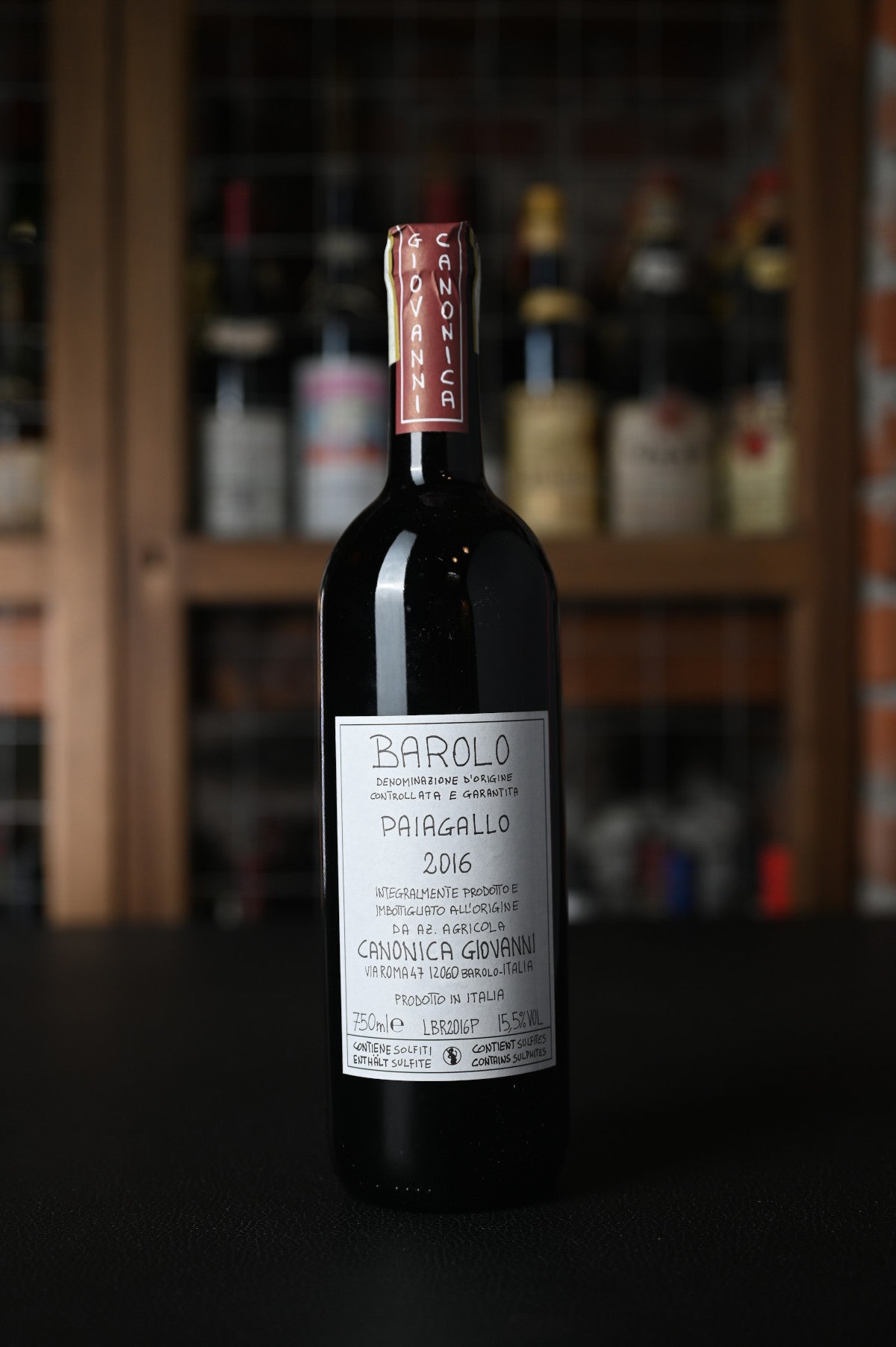 CANONICA GIOVANNI BAROLO PAIAGALLO 2016