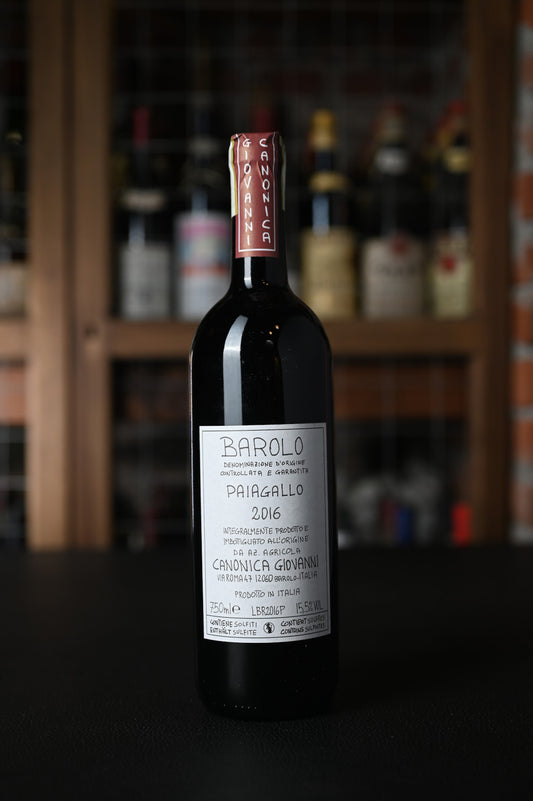 CANONICA GIOVANNI BAROLO PAIAGALLO 2016