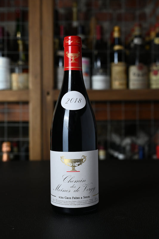 DOMAINE GROS FRÈRE & SOEUR CHEMIN DES MOINES DE VERGY PINOT NOIR 2018